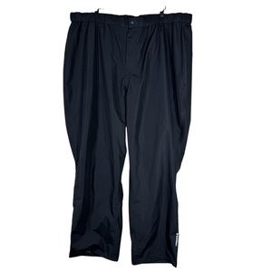 BAERSkin Black Rain Pants Waterproof Shell Outdoor Gorpcore Mens Size 3X